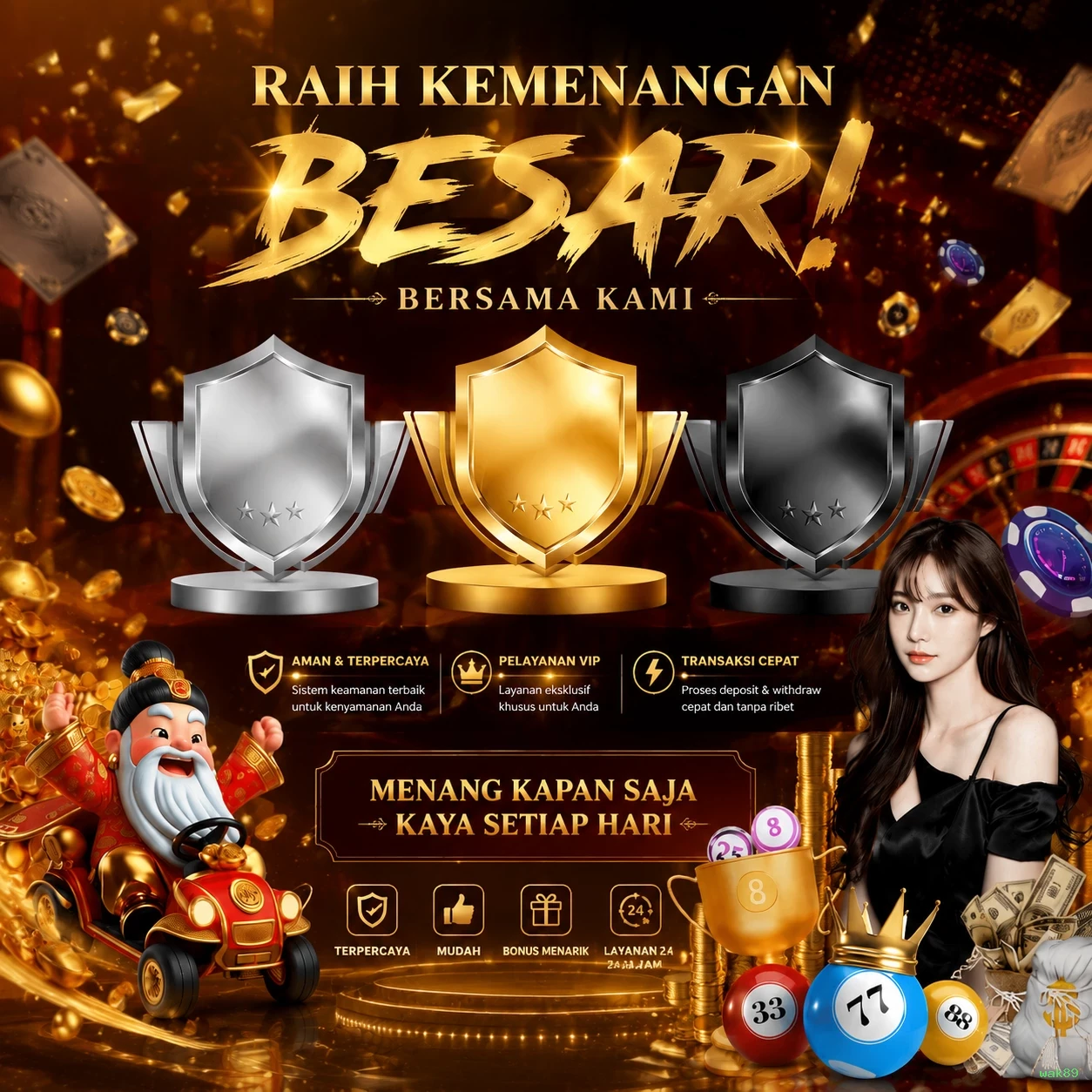 Cara Mendaftar dan Verifikasi Akun di wak89